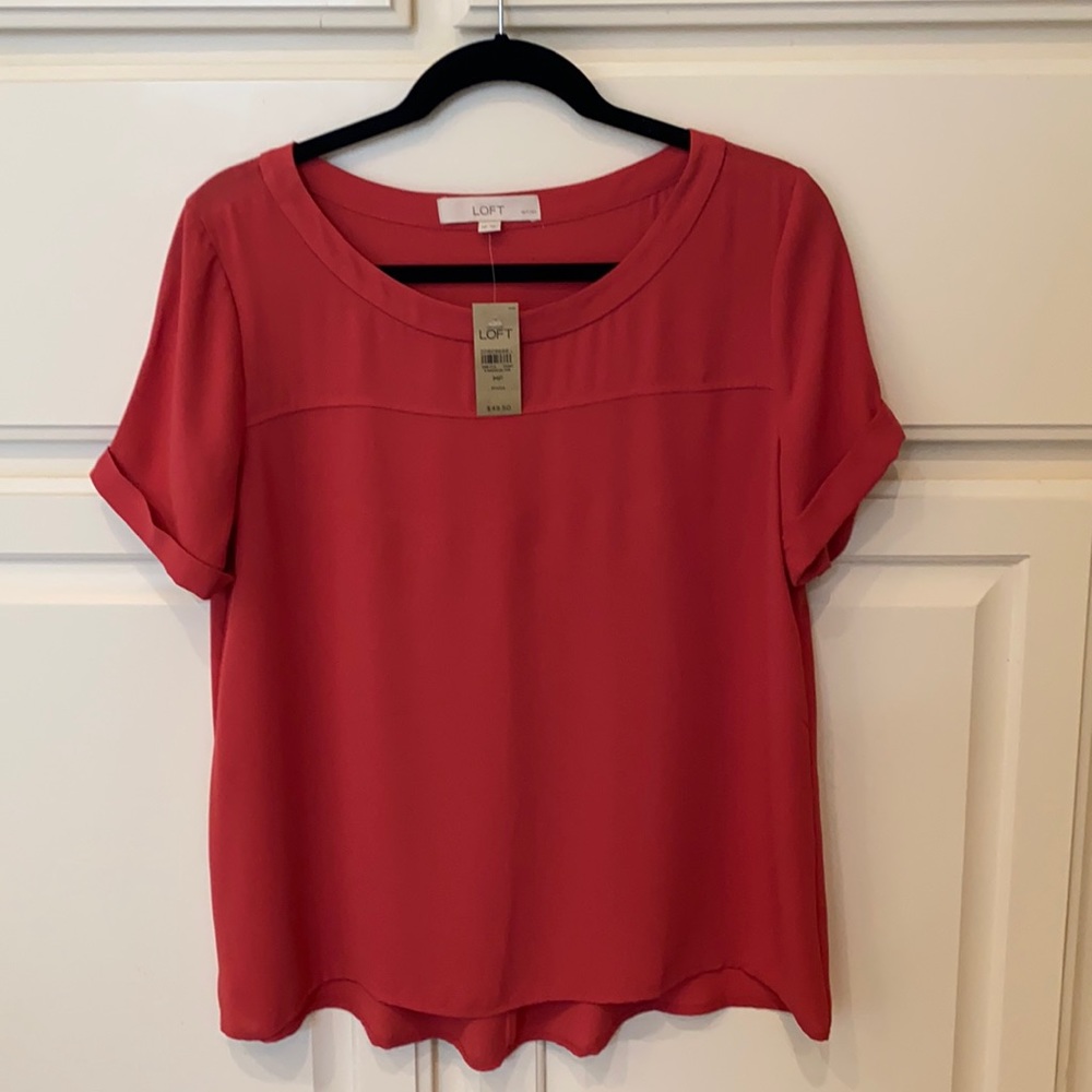 NWT LOFT Relaxed-Fit Top